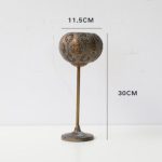 Fer forgé noir pour ambiance chaleureuse