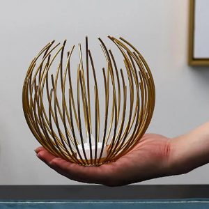 Objet en fonte, design Fil d'Or