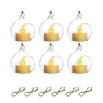 Photophores suspendus, idéal pour préparer votre mariage