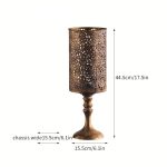 Éclairage en fonte avec look vintage