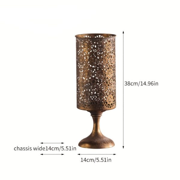 Objet décoratif en métal pour intérieur chic