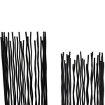 Photophore noir en fil droit pour intérieur stylé