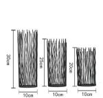 Éclairage décoratif : photophore noir minimaliste chic