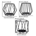 Photophore noir tendance pour éclairer votre intérieur