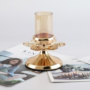 Photophore sur pied, design chic et moderne