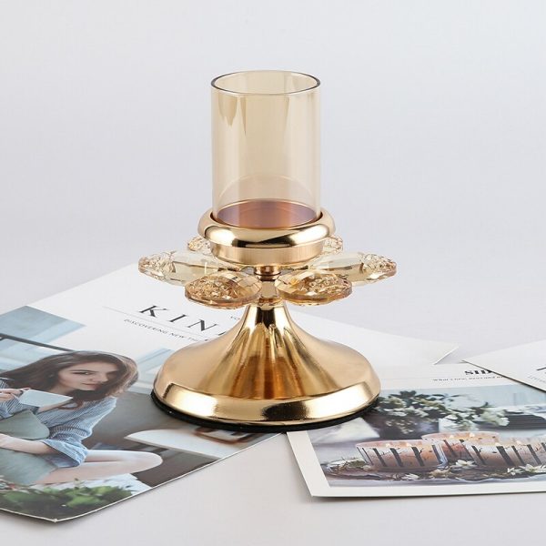 Photophore sur pied, design chic et moderne