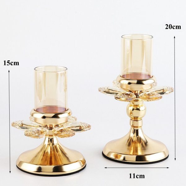 Éclairage d'ambiance avec photophore en verre