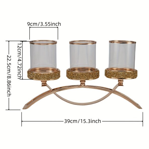 Photophore en verre pour une touche d'élégance dans votre intérieur