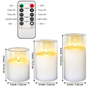 Photophore décoratif en verre doré pour ambiance chaleureuse