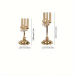 Lumière douce avec photophore en verre et cristal