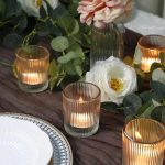 Gobelet en verre transparent pour éclairage d'intérieur