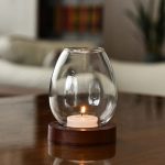 Lampe de table en cristal, design élégant et moderne