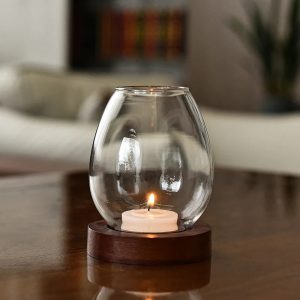 Lampe de table en cristal, design élégant et moderne