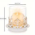 Photophore décoratif pour intérieur vintage