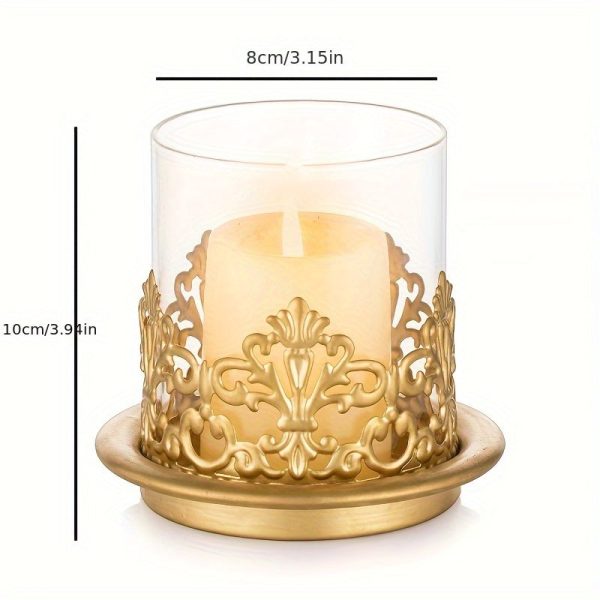 Élégant ensemble de photophores vintage