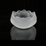 Porte bougie lumineux en cristal