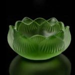 Élément décoratif en cristal pour bougies