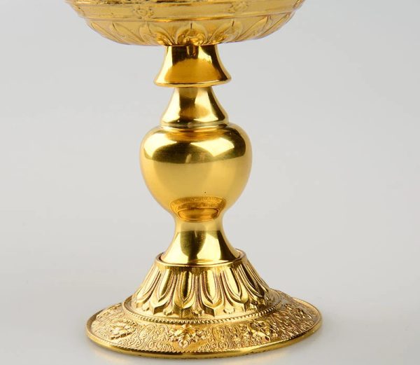 Porte bougie en laiton pour ambiance zen