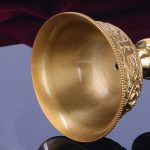 Support à bougie en laiton pour rituels