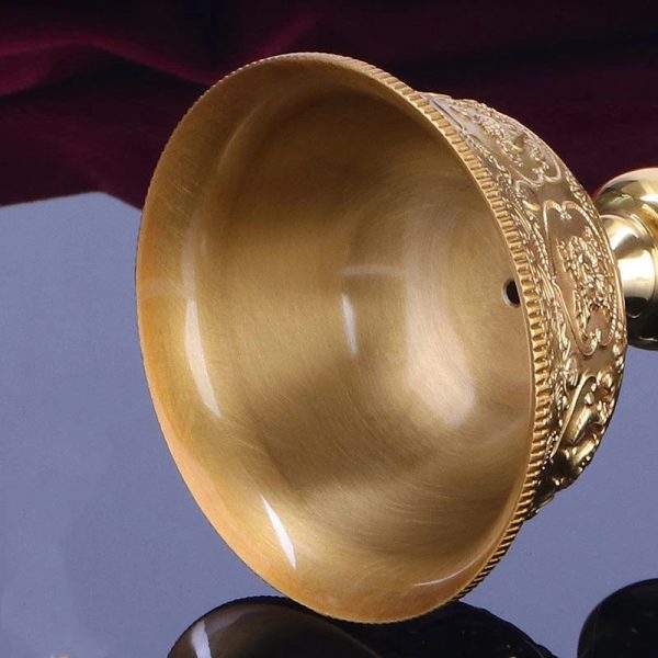 Support à bougie en laiton pour rituels