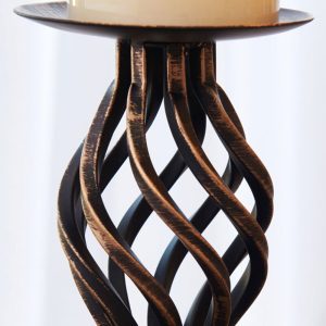 Accessoire déco en fer forgé noir