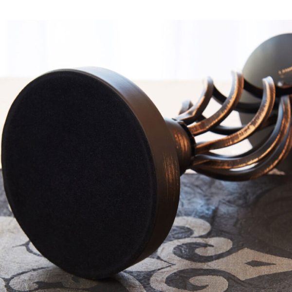 Porte bougie moderne en fer