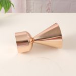 Accessoire déco pour chandelles en fer forgé rose gold