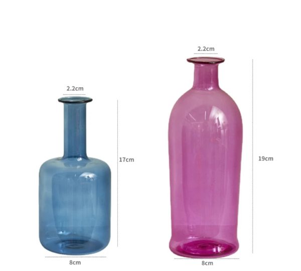 Bougeoir minimaliste soliflore, parfait pour les petits espaces