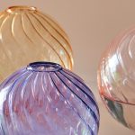 Vase décoratif en verre, collection moderne