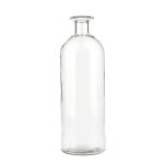 Vase en verre simple et épuré