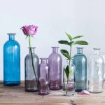 Soliflore en verre pour petites fleurs