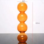 Soliflore en verre - style contemporain