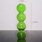 Design de soliflore en verre en forme de boule