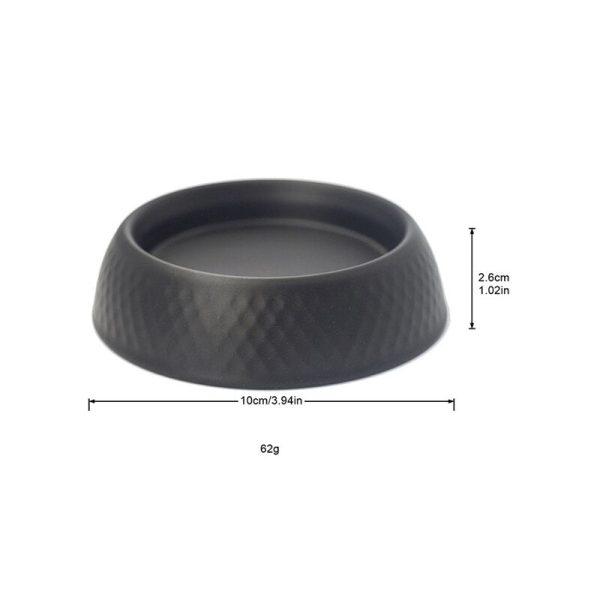 Bougeoir en fer forgé noir pour décoration intérieure